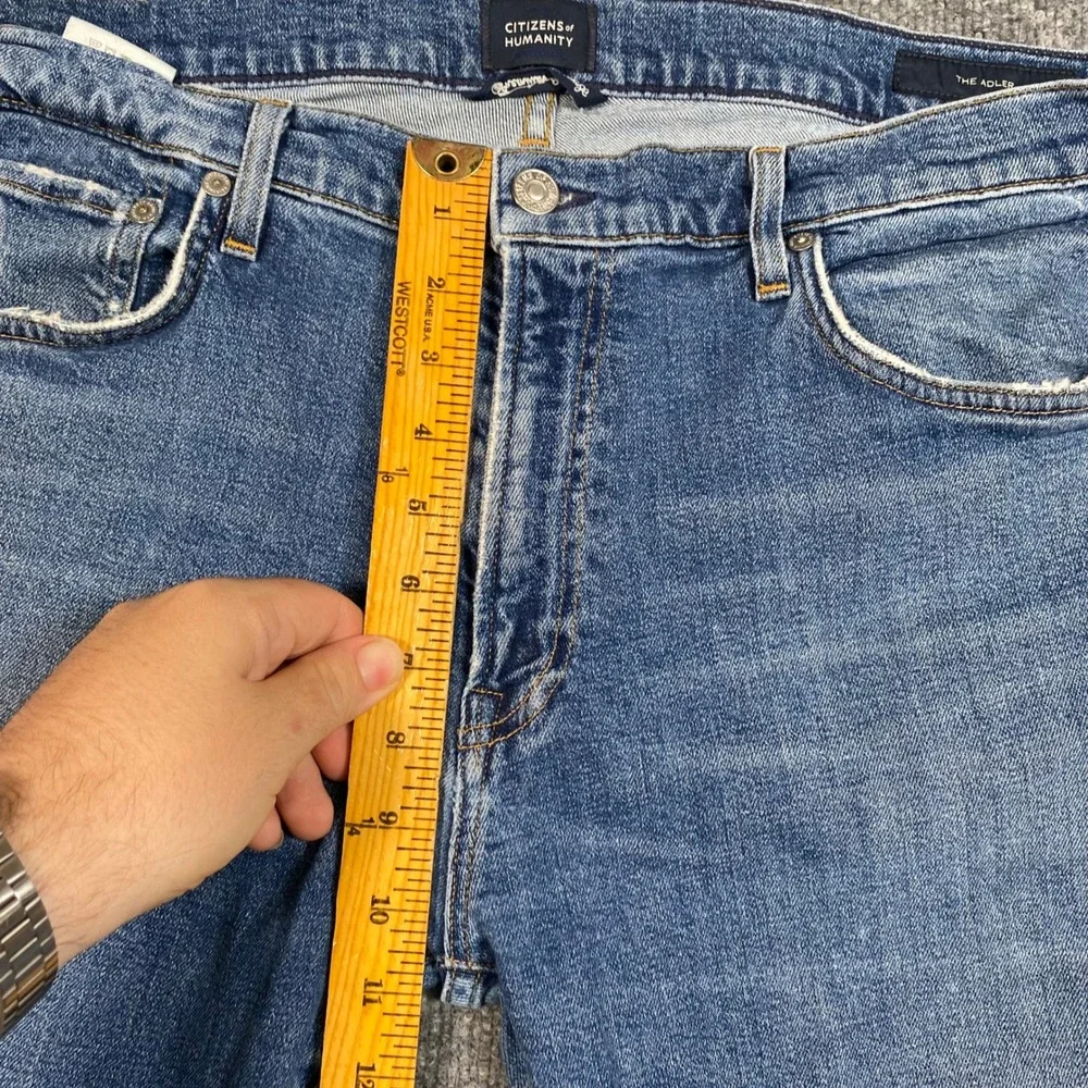 Citizens of Humanity The Adler Mens Straight Leg Jeans Blue 36 6190B-1295 USA - Picture 4 of 12